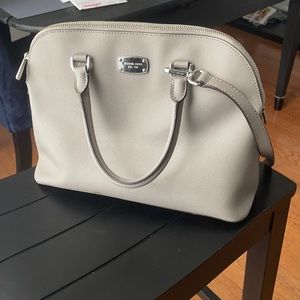 Michael Kors Handbag -Saffiano Leather-Grey